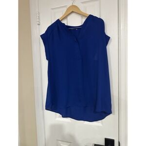 Apt 9 Women Royal Blue Blouse 0x